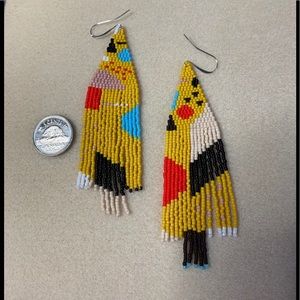 Hand made earrings by me!